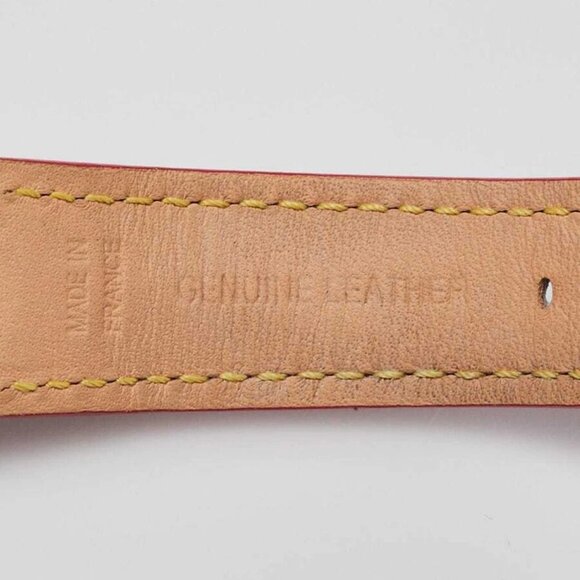 Louis Vuitton 28mm Cerise Monogram Vernis And Diamond Saint Valentin Quartz W... - Picture 6 of 9